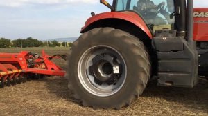 Запуск в работу комбинированного агрегата для обработки почвы Vaderstad TopDown 400