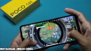 PUBG Mobile Lite / PUBG Mobile in Xiaomi POCO C65 (Hand Cam)