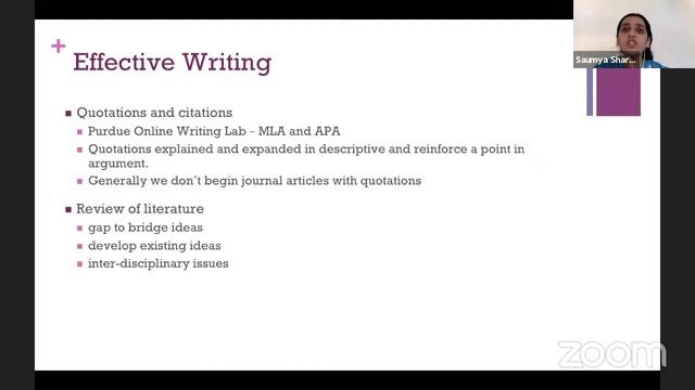 Effective Writing: Techniques for Academic Publishing.