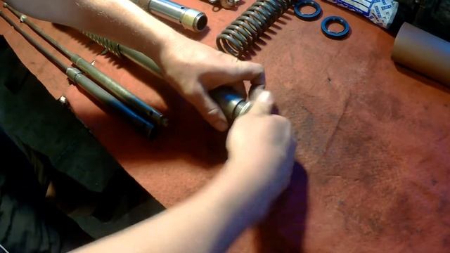 Передняя вилка мотоцикла М-72 смотреть онлайн