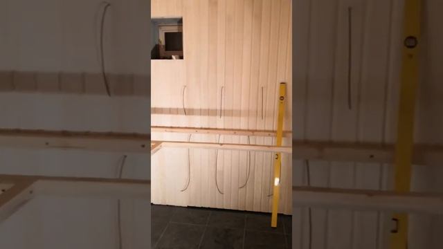 Отделка БАНИ внутри! Печь Ферингер! Дизайн бани!
