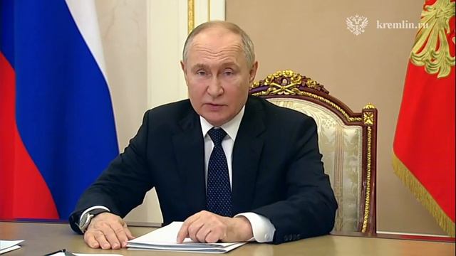 Владимир Путин. Встреча с губернатором Сахалинской области 3 апреля 2024 года