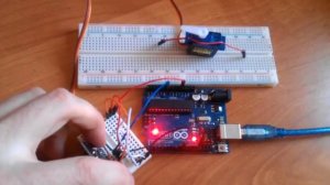 Arduino сервопривод и джойстик