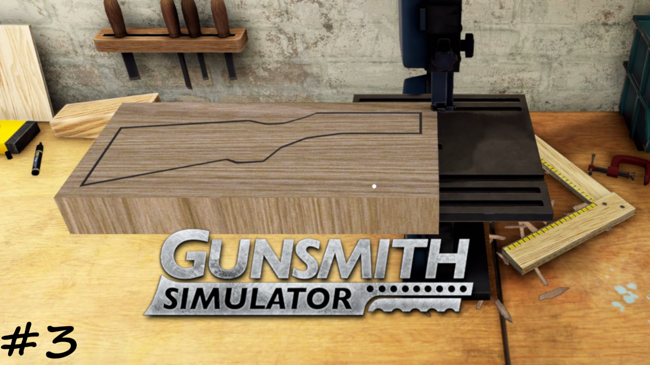 Работа по дереву и личный ППШ - #3 - Gunsmith Simulator
