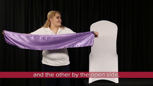 How to Tie a Side Tie Chair Sash смотреть онлайн
