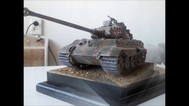 King Tiger (Zvezda) 35 scale...фотоотчет