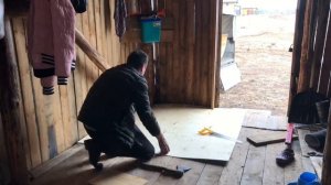 Реставрация сарая 5*5 | Комфорт на участке (1 часть)  #Сарай #участок #доработки