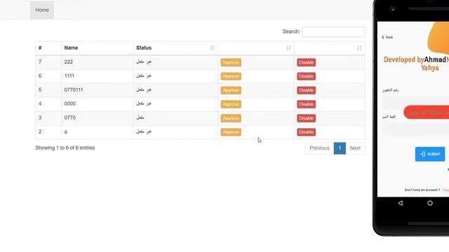 Mobile APP with control panel, dashboard تطبيق موبايل بلوحة تحكم смотреть онлайн