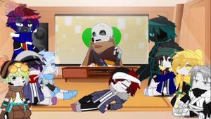 SANS AU REACT TO MEMES||GC_Emma||