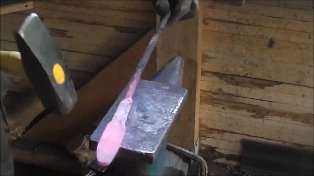 Делаю нож подробно. Ч 1. Ковка. смотреть онлайн