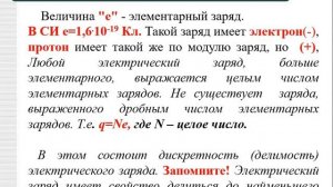 Физика, 8 класс - Закон Кулона.