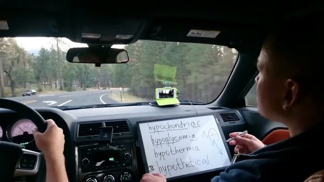 Едем по Калифорнии и учим #словаTOEFL #словаSAT с корнем HYPO | #ПОСТУПИТЬвСША