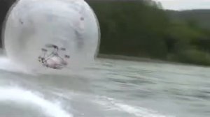 aqua zorb in sibiria водный зорб