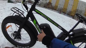1часть. Обзор.Велогибрид Big Cat Dual. Фэтбайк. Электровелосипед.