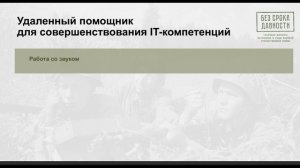 Удаленный помощник