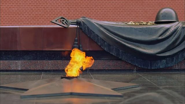 Вечный огонь. Александровский сад. Могила Неизвестного солдата Full-HD 2160p