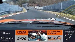 VLN 1 2018 Porsche Cayman 981 Startrunde | GTronix360° Team mcchip-dkr