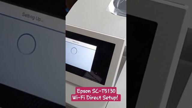 Epson SC-T5130 Wi-Fi Direct Setup #jinitechbd #epson