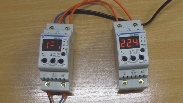 Обзор однофазного реле напряжения с ограничением тока РН 263Т и РН 240Т смотреть онлайн