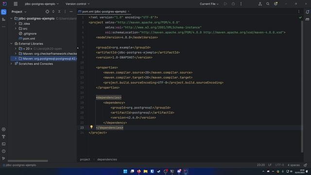 Conectar a PostgreSQL en Java con JDBC смотреть онлайн