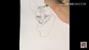Как нарисовать СФИНКСА ??? ♥︎Видео урок по рисованию ♥︎