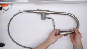 Выводы по смесителю с выдвижной лейкой nanwo N-3126
