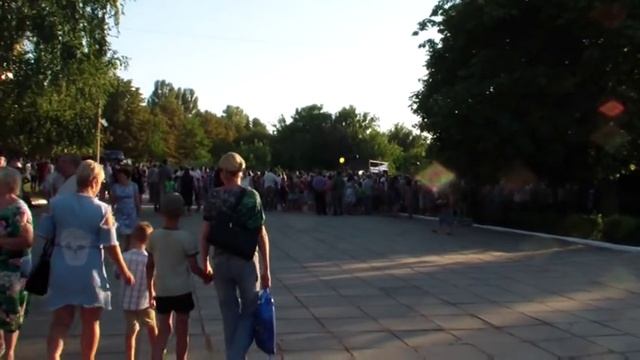 Праздник в Днепрорудном. День города и металлургов. смотреть онлайн