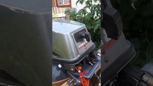 Запуск лодочного мотора YAMAHA 8C