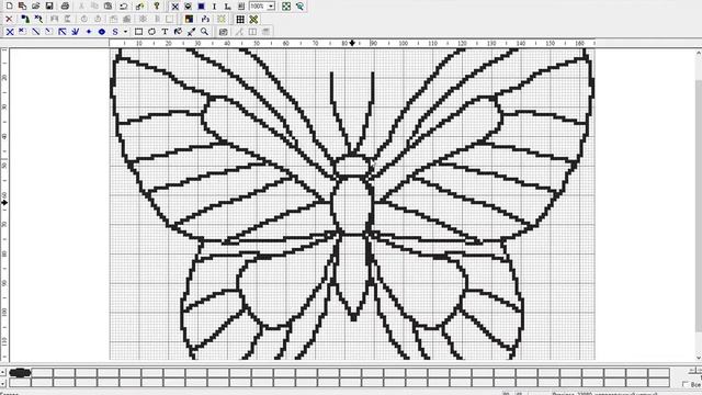 Как создать схему вышивки бисером в Pattern Maker.