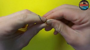 Как сделать ПОВОДОК ИЗ ФЛЮРОКАРБОНА за 1 минуту