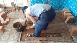 41.СУПЕР печь для дачи, 2.5 на 3 кирпича.