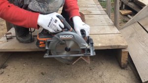 Обзор дисковой пилы Ridgid