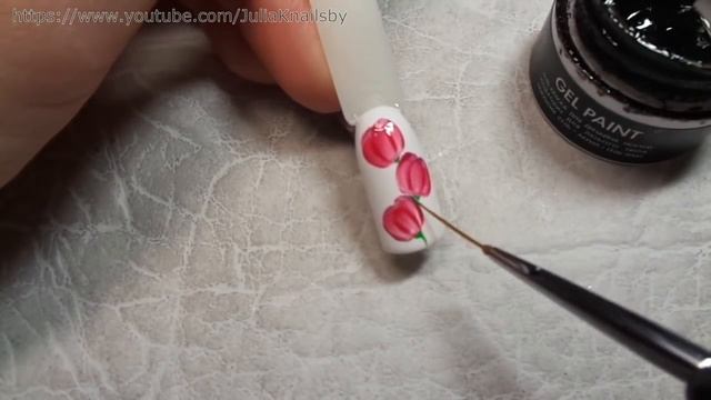 Тюльпаны. Весенний дизайн ногтей смотреть онлайн