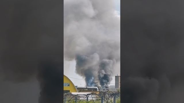 Мощнейший пожар в Кемерово