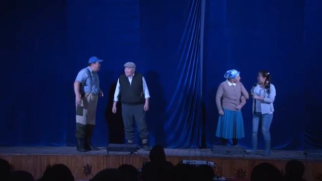 Юбилей Баянгольского народного театра! Новый спектакль. смотреть онлайн