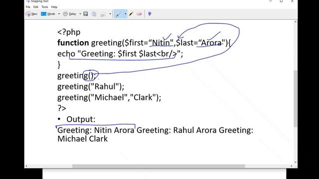 PHP Functions