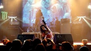 Diana Bastet Metal Belly Dance. Orphaned Land. (part of live dance)