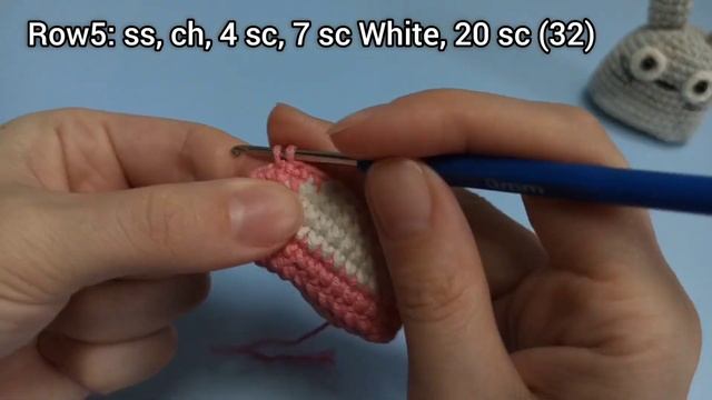 How To Crochet Totoro Keychain Free Amigurumi Tutorial смотреть онлайн