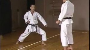 Five Step Basic Sparring Gohon Kumite _ Hirokazu Kanazawa 10th Dan Karate Shotokan