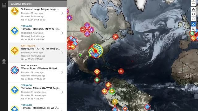 6.1 Earthquake Indiana / 7.3 Earthquake Indonesia / SNOW STORM British Columbia / DEEP EQ EVENT смотреть онлайн