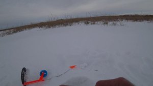 ОДИН НА ЛЬДУ. РЫБАЛКА НА ЖЕРЛИЦЫ. часть 2.