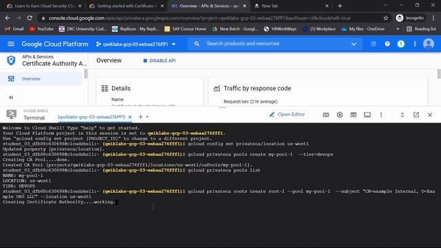 #Lab-2 ? Getting start with certificate authority service qwikstart | cloud security challenge 2022 смотреть онлайн