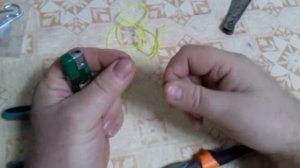Изготовление поводка из струны .