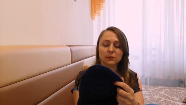 Мои вязанные аксессуары Часть 1. #шапкаспицами смотреть онлайн