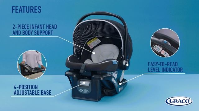 Graco® SnugRide® 35 Lite LX Infant Car Seat смотреть онлайн