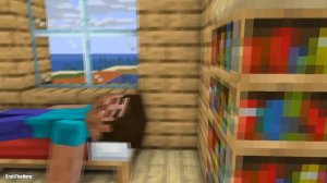 Monster School : MERMAID & HEROBRINE BABY LIFE - Minecraft Animation