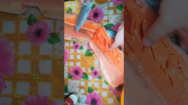 Малосольная ФОРЕЛЬ💞💣 Украшение стола в любом виде😍🐟 смотреть онлайн