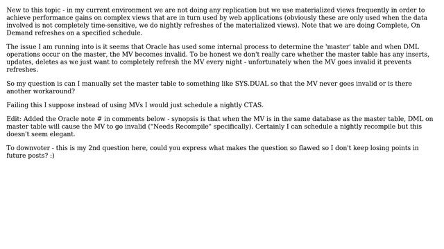 Databases: Materialized views master table смотреть онлайн