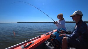 Воблерная рыбалка всей семьей