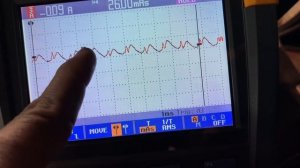 2008 Camry fuel pump test with FLUKE 190 204!!